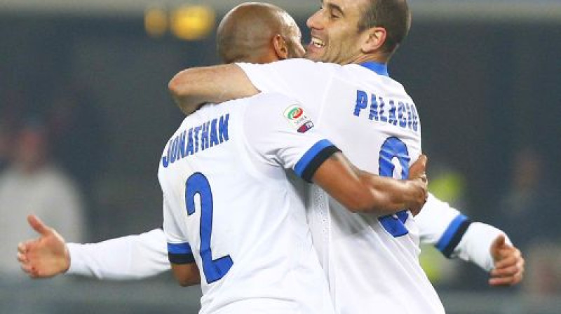 Mača vārtu guvēji – Žonatans un Rodrigo Palasio
Foto: LaPresse/Scanpix