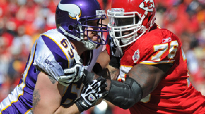 Džaredz Alens un Brandens Alberts
Foto: AP/Scanpix