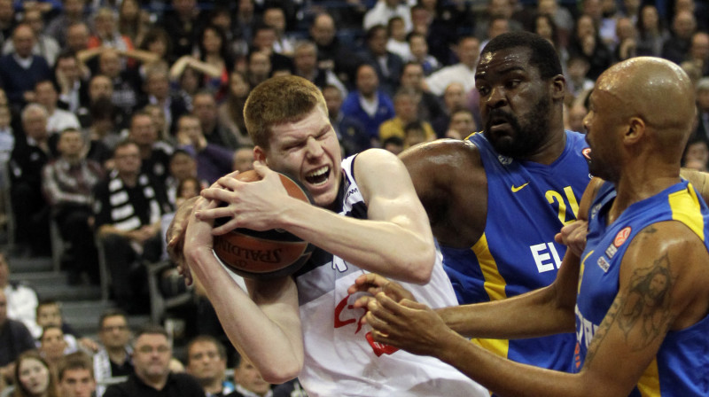 Dāvis Bertāns: "Top 16" turnīra debijas spēlē uzvara pār nākamajiem Eirolīgas čempioniem "Maccabi Tel Aviv"
Foto: AP/Scanpix