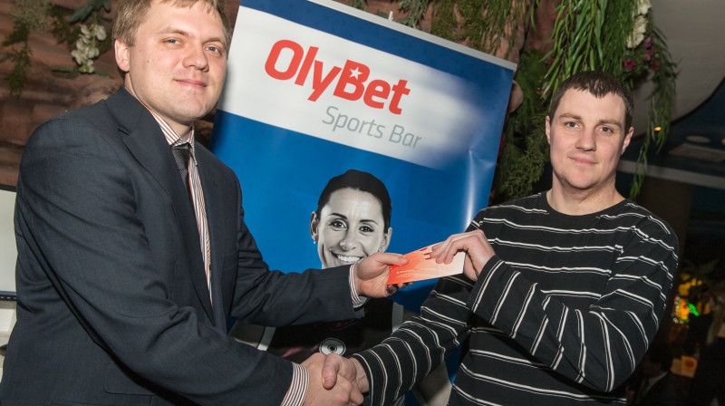 Par februāra OlyBet Sports Bar Fantasy Game uzvarētāju atkārtoti kļuvis  Māris Ervalds.
Foto: Mikus Kļaviņš