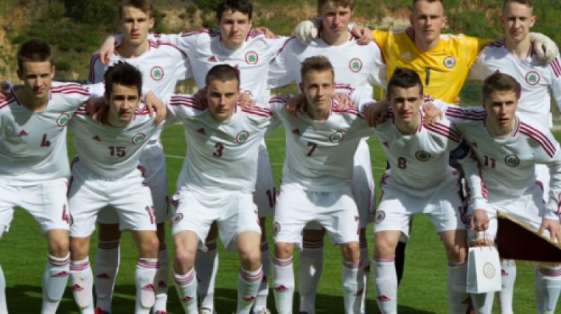 Latvijas U-17 izlase
Foto: Diogo Pinto, fpf.pt