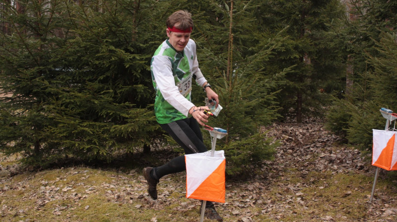 Viens no sacensību favorītiem Jānis Krūmiņš 
Foto: Dace Buža