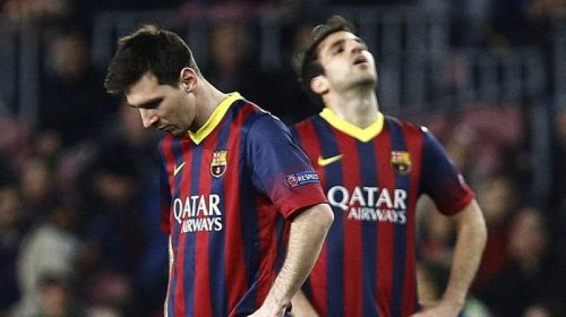 Lionels Mesi un Sesks Fabregass var vien nopūsties
Foto:AFP/Scanpix
