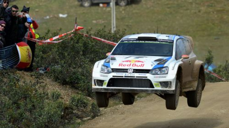 Jari Mati Latvala šodien piedzīvoja pamatīgu kūleni
Foto:AFP/Scanpix