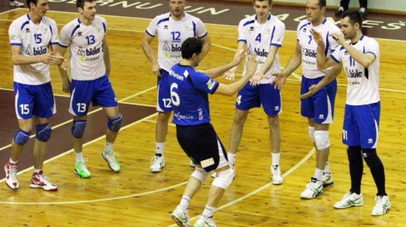 "Biolars/Jelgava" volejbolisti
Foto: Renārs Buivids