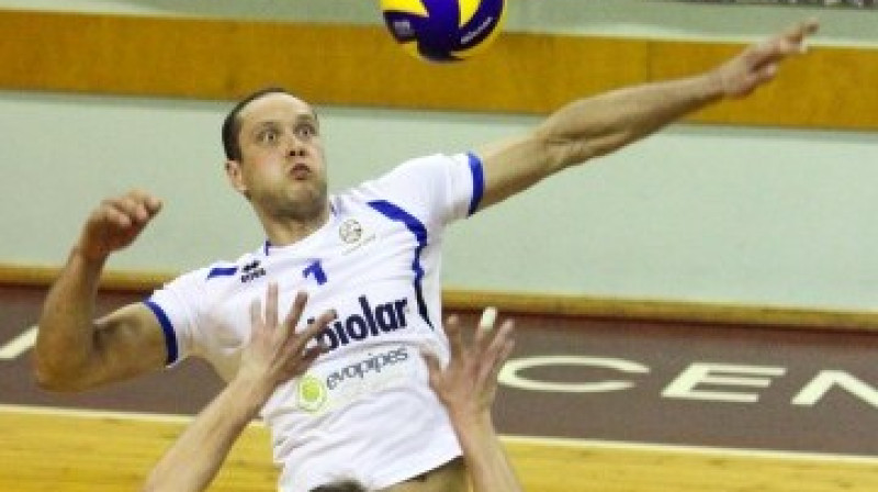 Edgars Baiks - sērijas 3. mača galvenais varonis
Foto: Renārs Buivids
