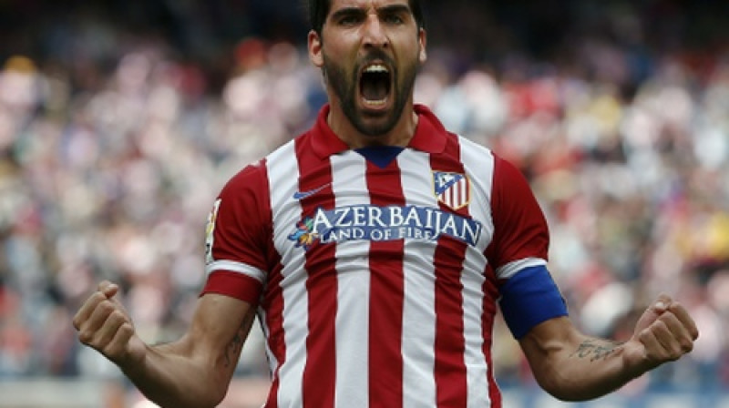 "Atletico" uzvaras vārtu autors Rauls Garsija
Foto: AFP/Scanpix
