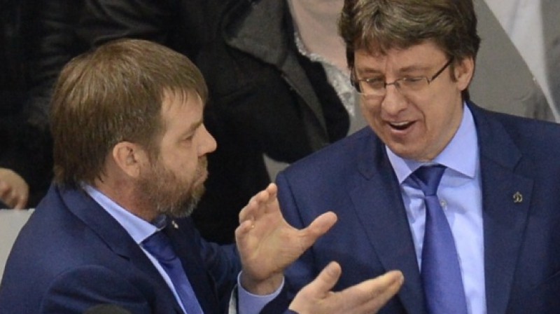 Oļegs Znaroks un Harijs Vītoliņš 
Foto: ITAR-TASS / Scanpix