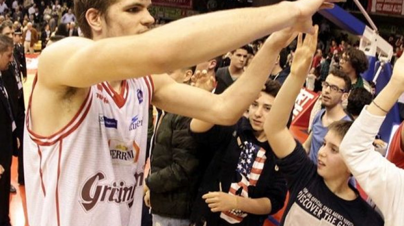 Ojārs Siliņš pēc spēles pret Romas "Virtus"
Foto: sportreggio.it