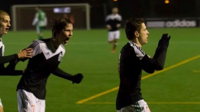 Jānis Ikaunieks un Valērijs Afanasjevs
Foto: Ģirts Gertsons, FK Liepāja