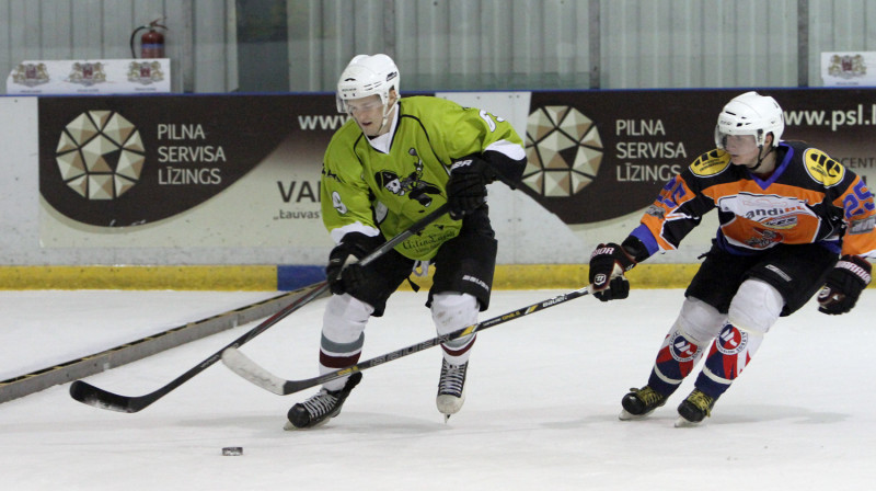 "Ghetto Hockey" spēle "PSL" ledus hallē
Foto: Renārs Buivids