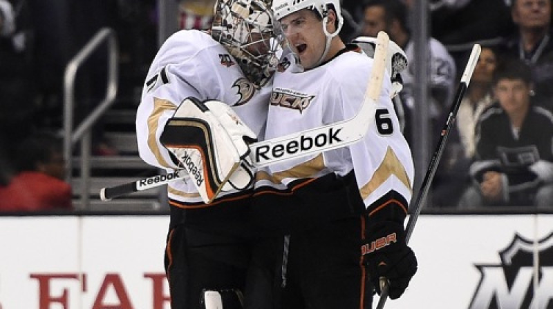 Frederiks Andersens un Bens Lavdžojs
Foto: AP/Scanpix