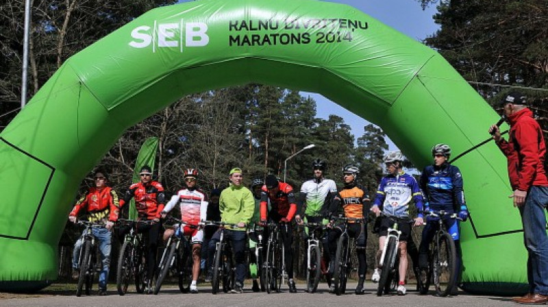 SEB MTB maratona atklāšana
Foto: Romualds Vambuts