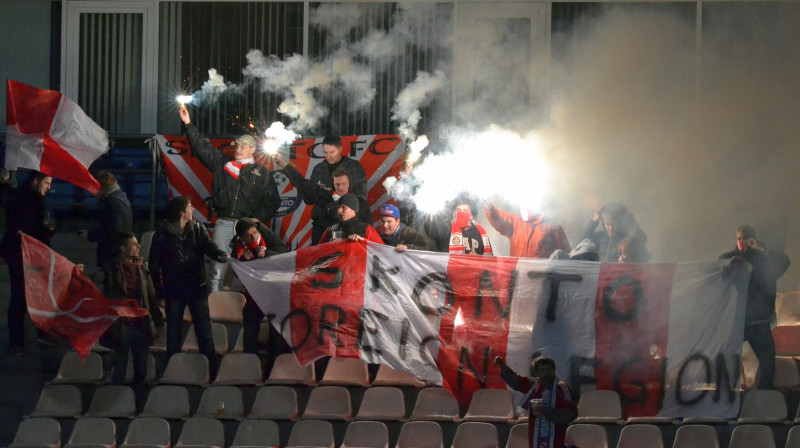 "Skonto" fani
Foto: Mārtiņš Jankovskis, Sportacentrs.com