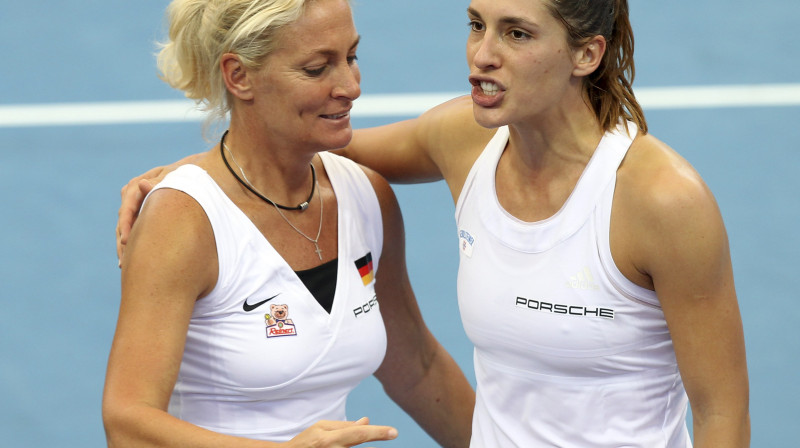 Barbara Ritnere un Andrea Petkoviča
Foto: AP/Scanpix