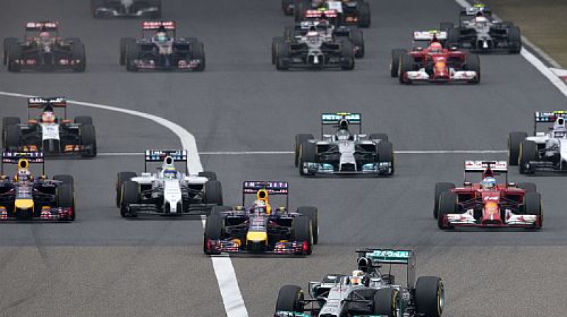 Ķīnas "Grand Prix" starts
Foto: TT NYHETSBYRÅN/Scanpix