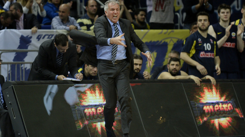 Žeļko Obradovičs 
Foto: AFP/Scanpix