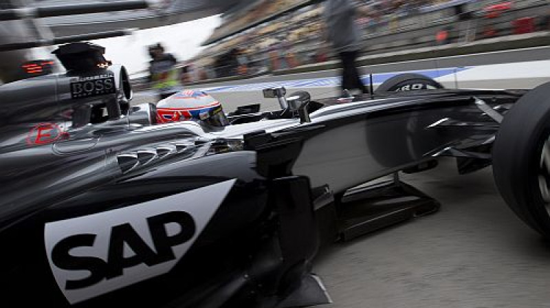 "McLaren" formula sacensībās Šanhajā
Foto: TT NYHETSBYRÅN/Scanpix