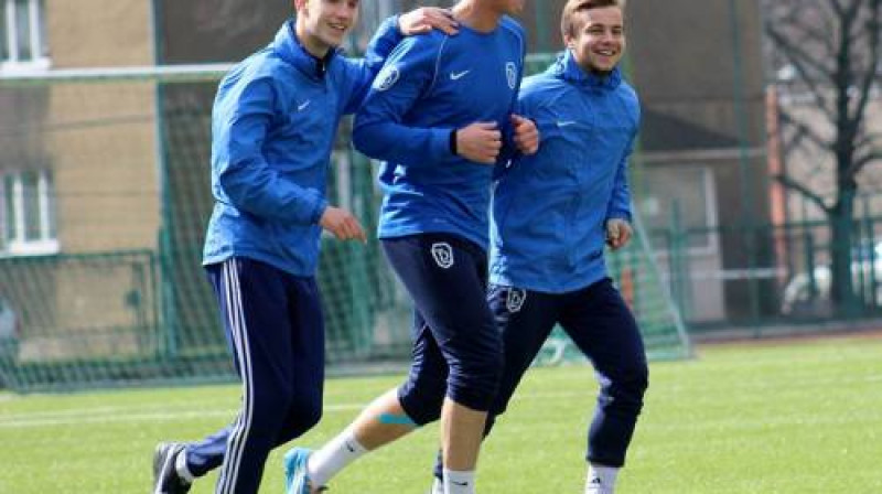 Gļebs Kļuškins, Edijs Joksts un Edgars Kārkliņš
Foto: Kristaps Ozoliņš