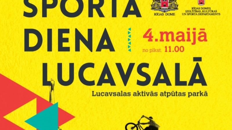 "Sporta diena Lucavsalā" 
Foto: sports.riga.lv