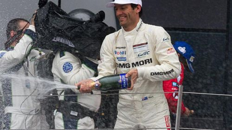 Marks Vēbers uz pjedestāla WEC debijā
Foto: Sean Smith (AdrenalMedia.com)