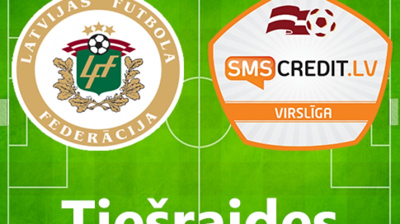 Latvijas kausa un SMScredit.lv Virslīgas tiešraides skaties Sportacentrs.com