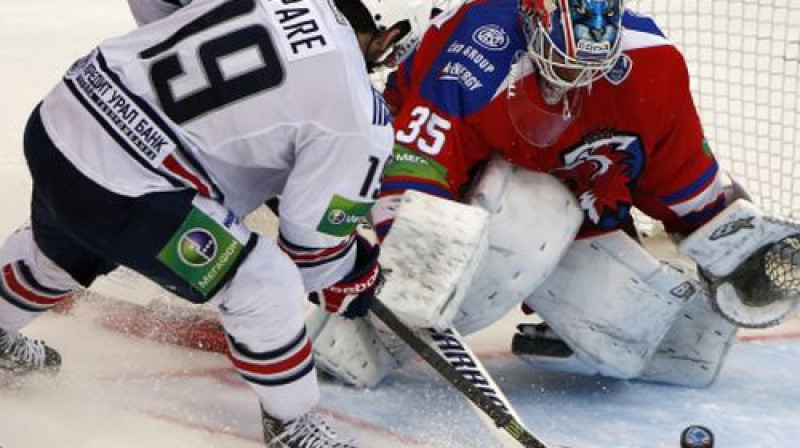 Fransiss Parē pret Petri Vehanenu
Foto:ITAR-TASS/Scanpix