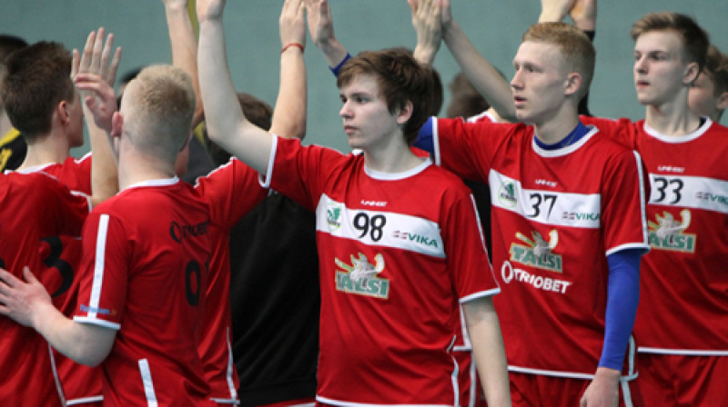 "Talsu NSS/KEEL U16"
Foto: Ritvars Raits, floorball.lv
