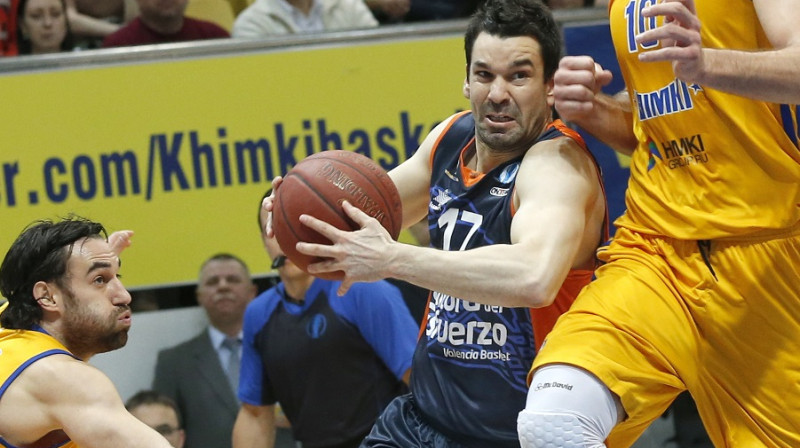 Rafa Martiness ar kolēģiem pirms mēneša pārtrauca Himku 31 uzvaras sēriju
Foto: ITAR-TASS/Scanpix