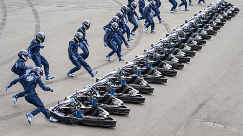 "Red Bull Kart Fight" fināla starts
Foto: redbull.com