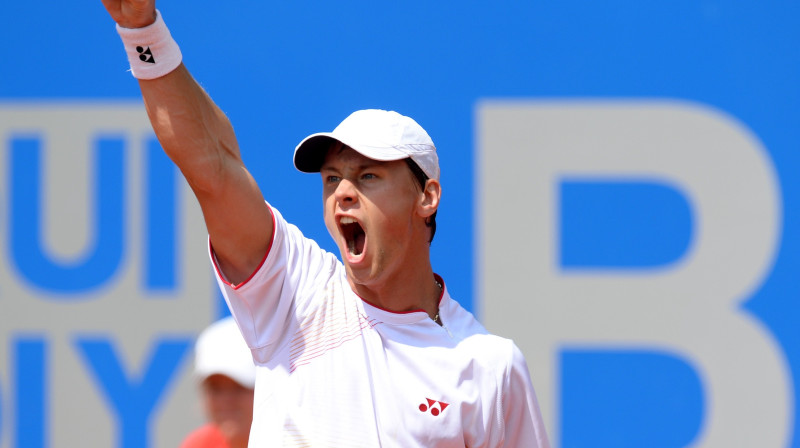 Ričards Beraņķis lielā sajūsmā Minhenē
Foto: AFP/Scanpix