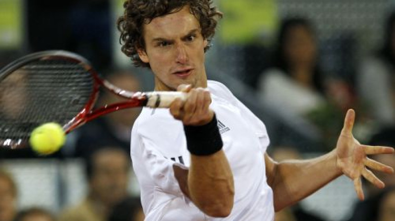 Ernests Gulbis Madridē 2010. gadā
Foto: Reuters/Scanpix