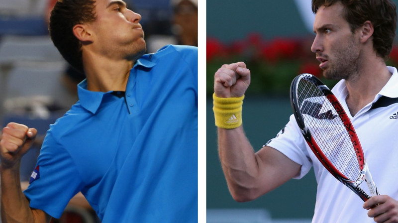 Ježijs Janovičs un Ernests Gulbis
Foto: Reuters/Scanpix