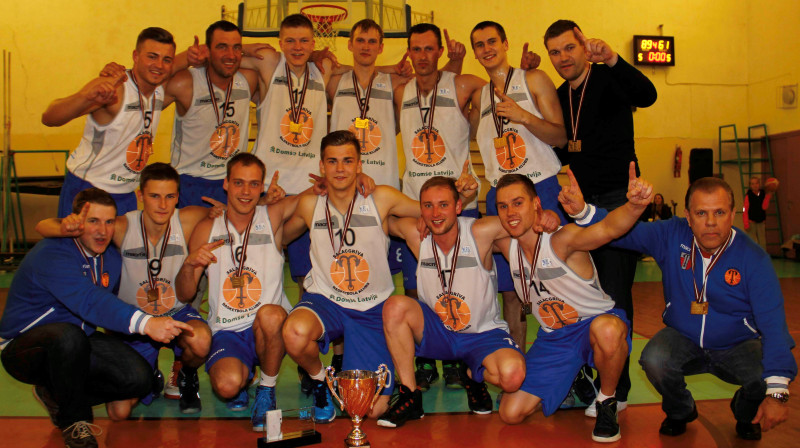 BK "Salacgrīva": Latvijas Basketbola līgas 3.divīzijas čempioni.
Foto: Kārlis Miksons