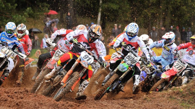 MX Pro starts Valmieras ''Superkauss'' posmā
Foto: Jānis Pastars