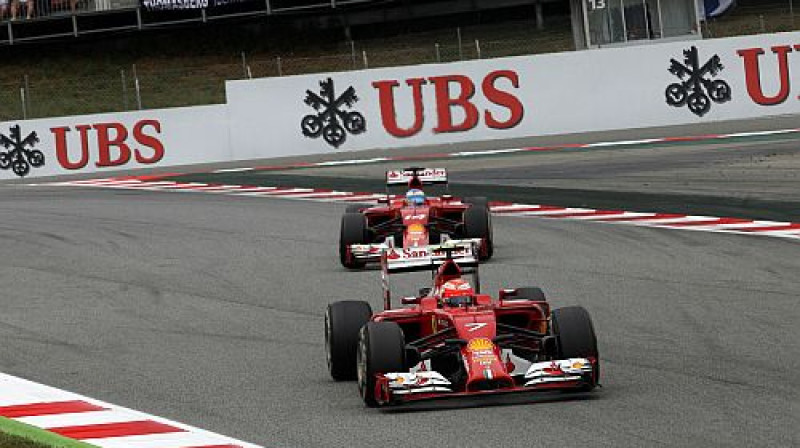 Raikonens un Alonso Barselonā
Foto: LaPresse/Scanpix