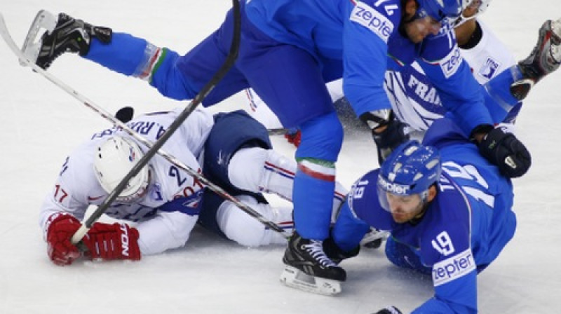 Itālija pret Franciju
Foto: AP/Scanpix