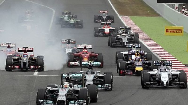 Spānijas "Grand Prix" starts
Foto: TT NYHETSBYRÅN/Scanpix