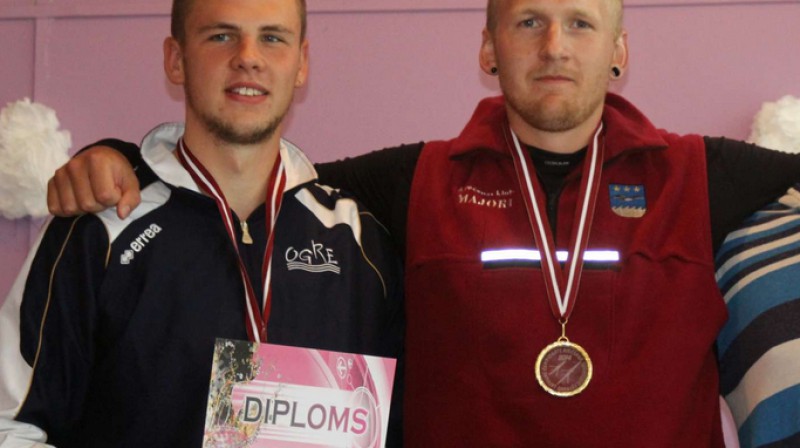 Krišs Kalniņš un Gints Zunde 
Foto: rowing.lv