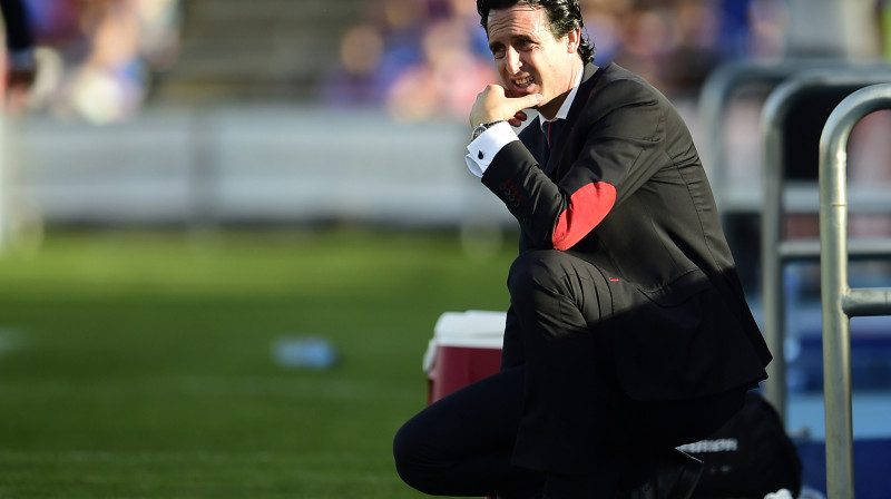"Sevilla" galvenais treneris Unajs Emerī
Foto: AFP/Scanpix