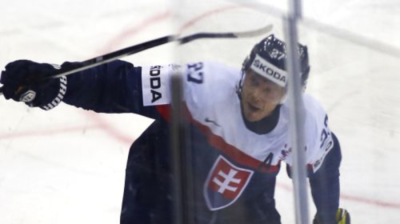 Vārtu guvumu atzīmē Ladislavs Naģs
Foto:AP/Scanpix