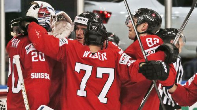 Šveice svin uzvaru
Foto: AP/Scanpix