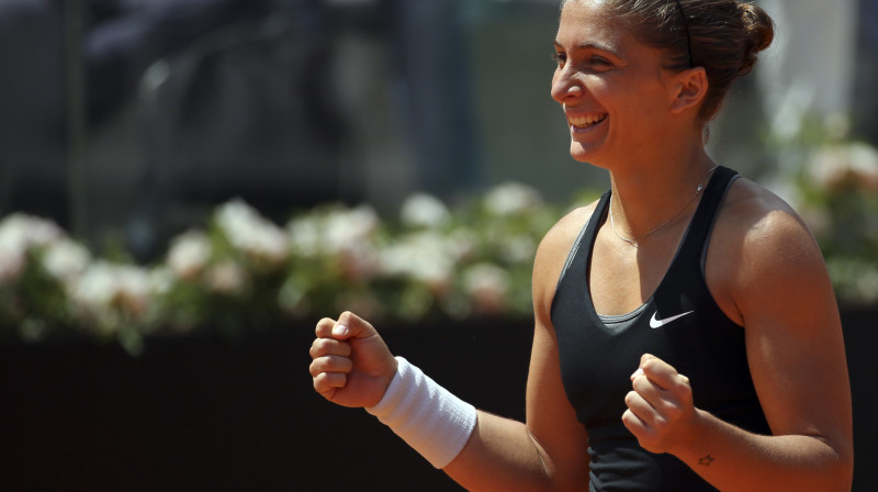 Sāra Erani – pirmā itāliete Romas finālā kopš 1985. gada
Foto: AP/Scanpix