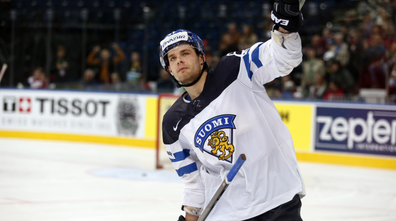 Uzvaras vārtu autors Īro Pakarinens
Foto: AP/Scanpix