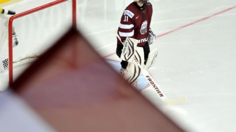 Latvijas vārtu drošība būs Edgara Masaļska rokās
Foto: Romāns Kokšarovs, Sporta Avīze, f64