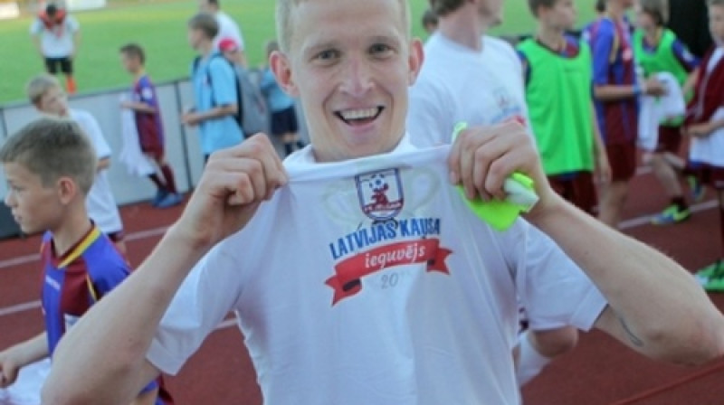 "Jelgava" jau šogad sāks sargāt titulu (attēlā - Gints Freimanis)
Foto: Ivars Veiliņš, "Jelgavas Vēstnesis"