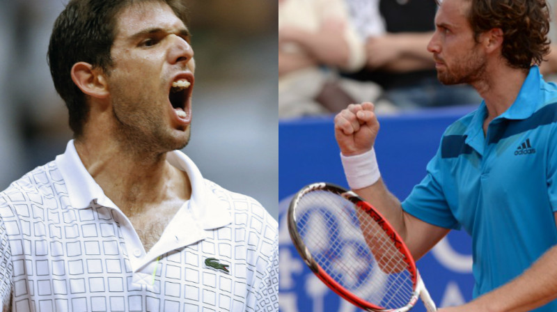 Federiko Delbonis un Ernests Gulbis
Foto: AFP/Scanpix