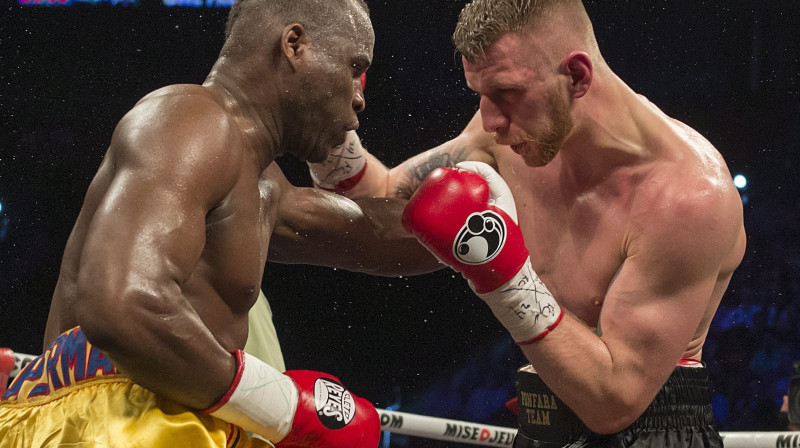 Adoniss Stīvensons un Andžejs Fonfara
Foto: AP/Scanpix
