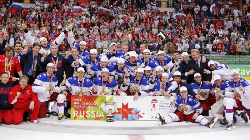 Krievija - pasaules čempione
Foto: AP/Scanpix