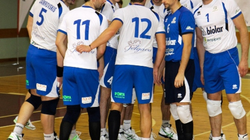 "Biolars/Jelgava" kluba spēlētāji
Foto: volejbols.lv